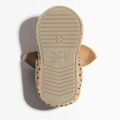 Almond Speckles Knotted Bow Baby Shoe -Carter’s Store AlmondSpeckles MS2 2