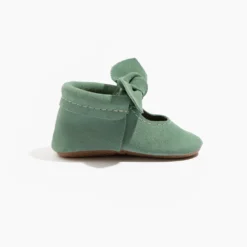 Aloe Suede Knotted Bow Baby Shoe -Carter’s Store AloeSuedeKBM 2