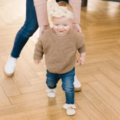 Birch Knotted Bow Baby Shoe -Carter’s Store BirchKBM 1 2ce94e67 4e0a 475c 8fe0 636c50509476