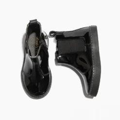 Black Patent Chelsea Boot Sneaker 7 Black Patent Chelsea Boot Sneaker -Carter’s Store BlackPatentChelseaSneaker 4