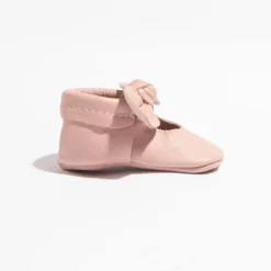 Blush Knotted Bow Baby Shoe -Carter’s Store BlushKBM 2