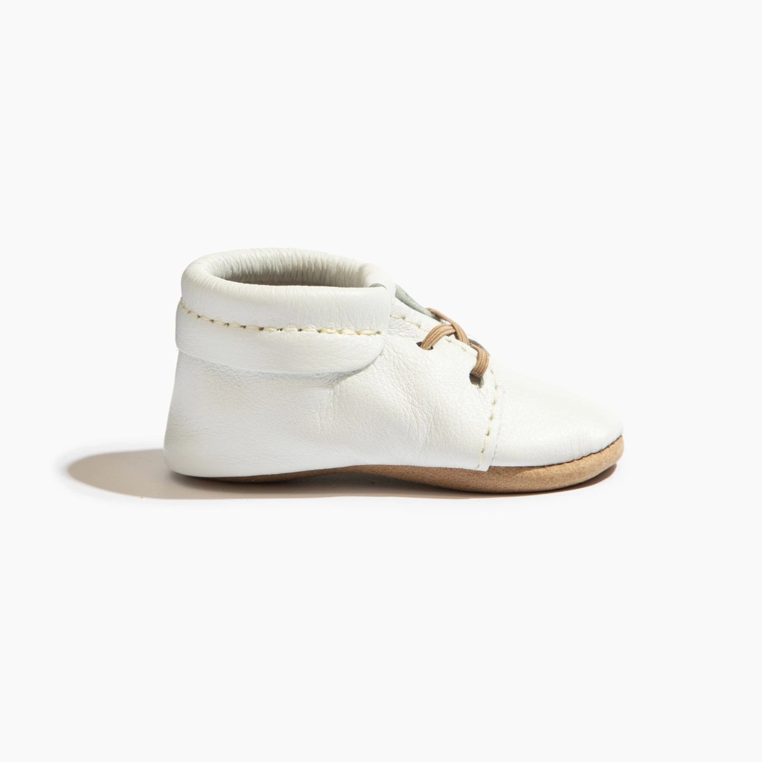 Toasted Bright White Oxford Baby Shoe 3 Toasted Bright White Oxford Baby Shoe - Image 3