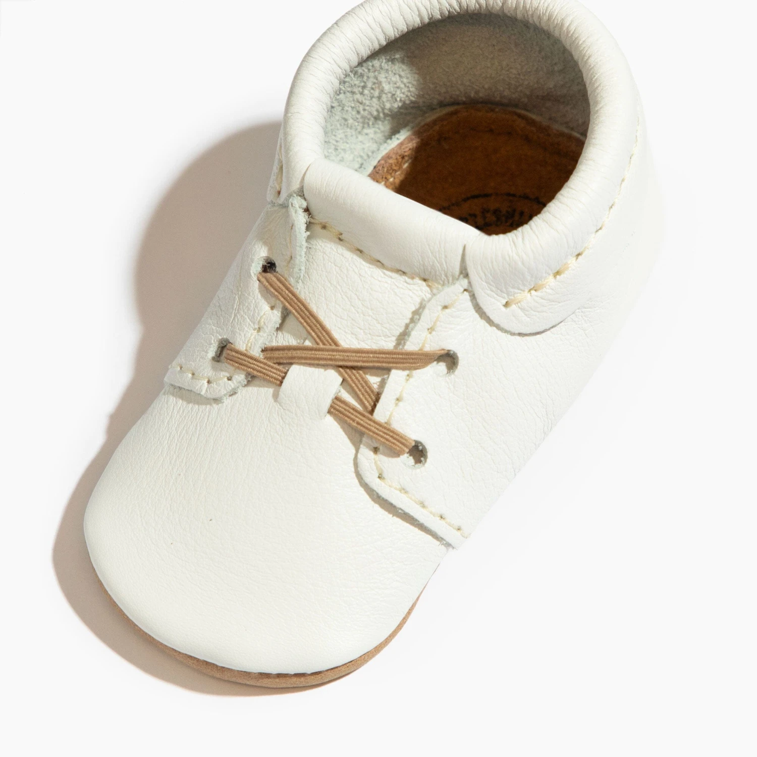 Toasted Bright White Oxford Baby Shoe 2 Toasted Bright White Oxford Baby Shoe - Image 2