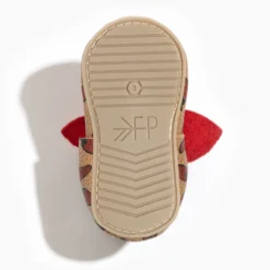 Chili Pepper Knotted Bow Baby Shoe -Carter’s Store ChiliPepperKBM 5