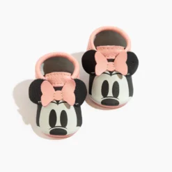 Custom Minnie Ears Baby Shoe -Carter’s Store CustomMinnieBabyShoe 1
