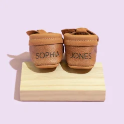 Custom Hard Sole Baby Shoe -Carter’s Store CustomizableMoccs 1