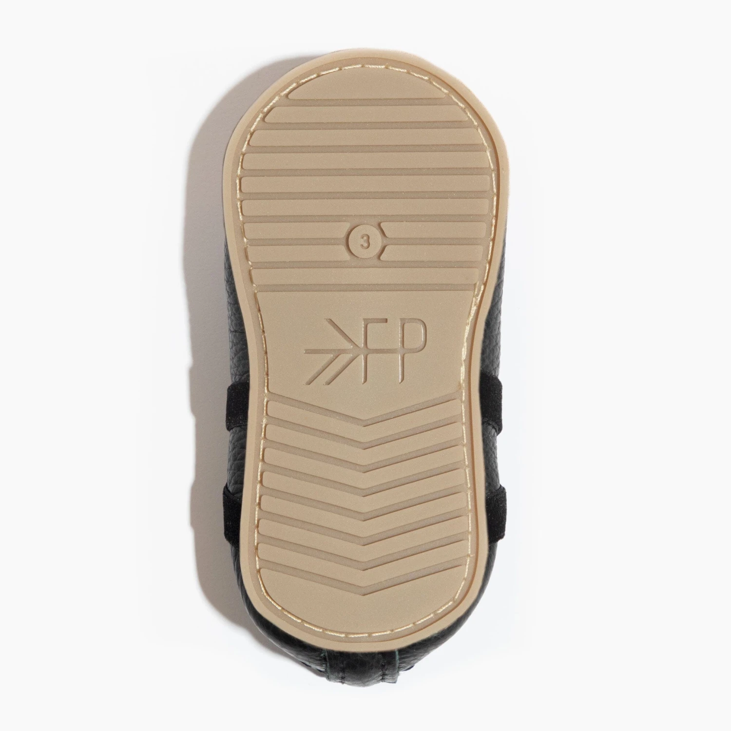 Ebony Ballet Slipper Baby Shoe 5 Ebony Ballet Slipper Baby Shoe - Image 5