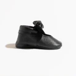 Ebony Knotted Bow Baby Shoe -Carter’s Store EbonyKnottedBow 2