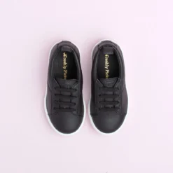 Ebony Classic Lace Up Sneaker -Carter’s Store Ebony 3 6