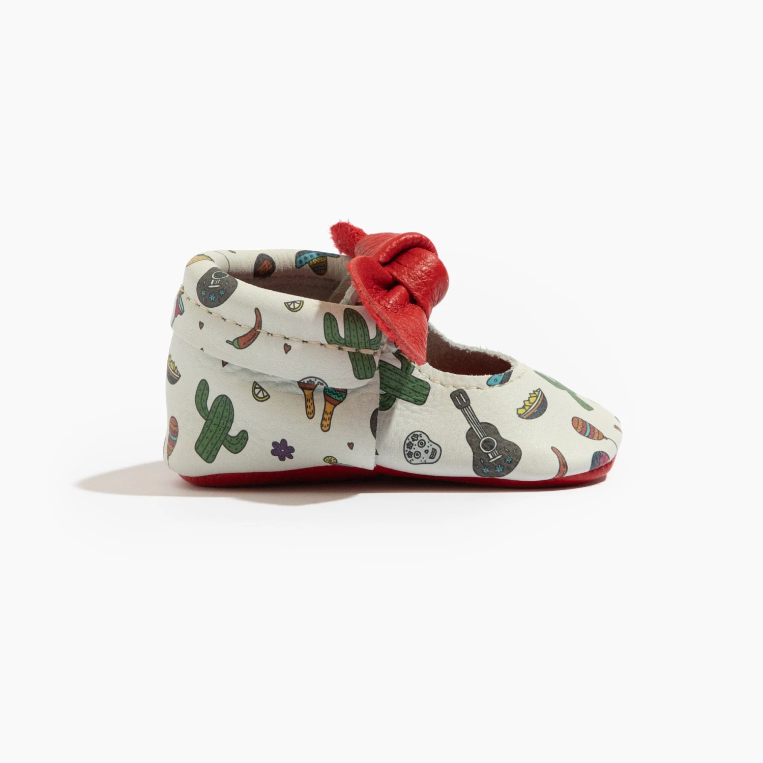 Fiesta Knotted Bow Baby Shoe 3 Fiesta Knotted Bow Baby Shoe - Image 3