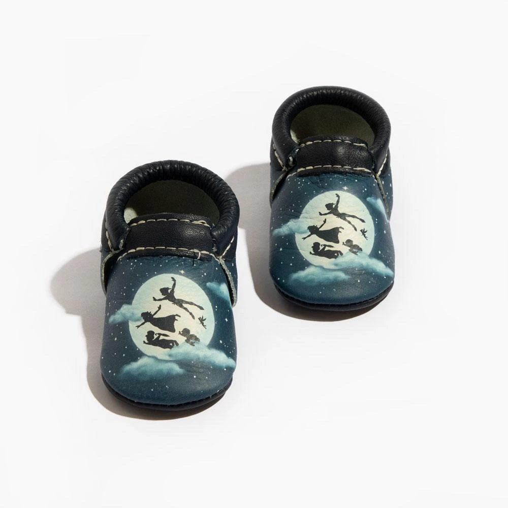 Flight To Neverland City Baby Shoe 1 Flight To Neverland City Baby Shoe