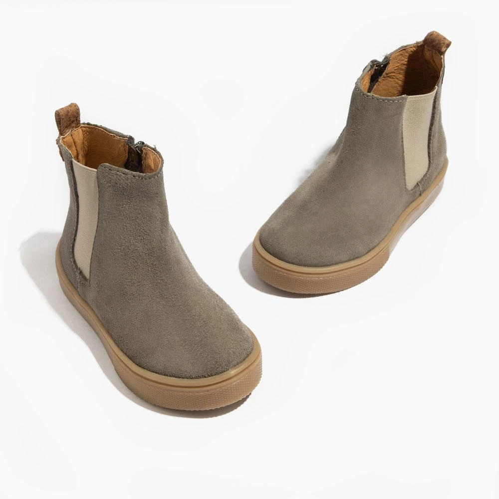 Grey Suede Chelsea Boot Sneaker 1 Grey Suede Chelsea Boot Sneaker