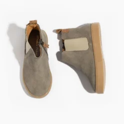 Grey Suede Chelsea Boot Sneaker 7 Grey Suede Chelsea Boot Sneaker -Carter’s Store GraySuedeChelseaBoot 4