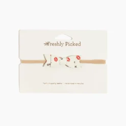 XOXO Leather Bow Headband