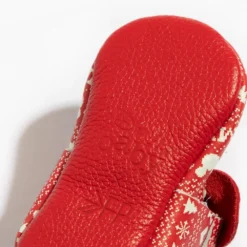 Sweater Weather Mickey Knotted Bow Baby Shoe -Carter’s Store HolidayMickeyMinnie 5