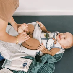 Indigo Windowpane Blanket Sleeper -Carter’s Store IndigoWindowpaneSwaddle 7 829f1018 49ee 440f 883b 994dff56ed9b