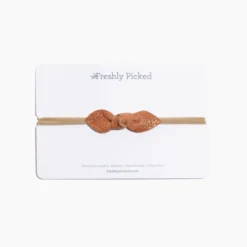 Zion Leather Knotted Bow Headband