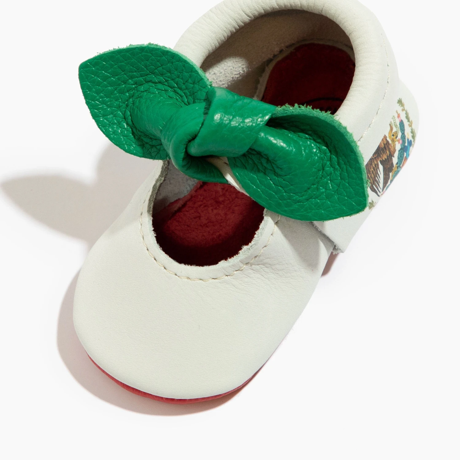 Mexico Knotted Bow Baby Shoe 3 Mexico Knotted Bow Baby Shoe - Image 3