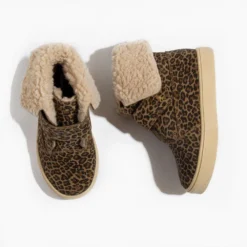 Micro Leopard Sherpa Boot -Carter’s Store MicroleopardSherpaSneaker 4
