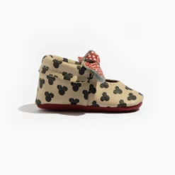 Minnie Dots Knotted Bow Baby Shoe -Carter’s Store MinniePolkaDotKBM 2