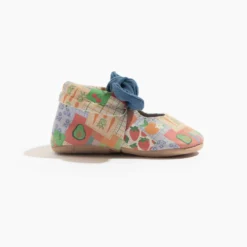 Patchwork Knotted Bow Baby Shoe -Carter’s Store PatchworkKBM 2