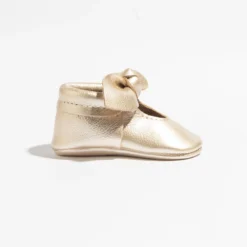 Platinum Knotted Bow Baby Shoe -Carter’s Store PlatinumKBM 2