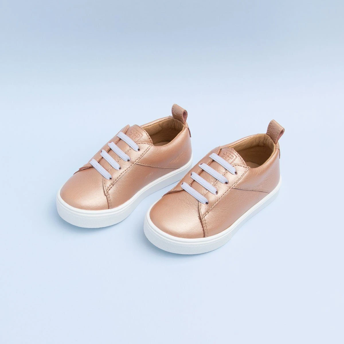 Rose Gold Classic Lace Up Sneaker 1 Rose Gold Classic Lace Up Sneaker
