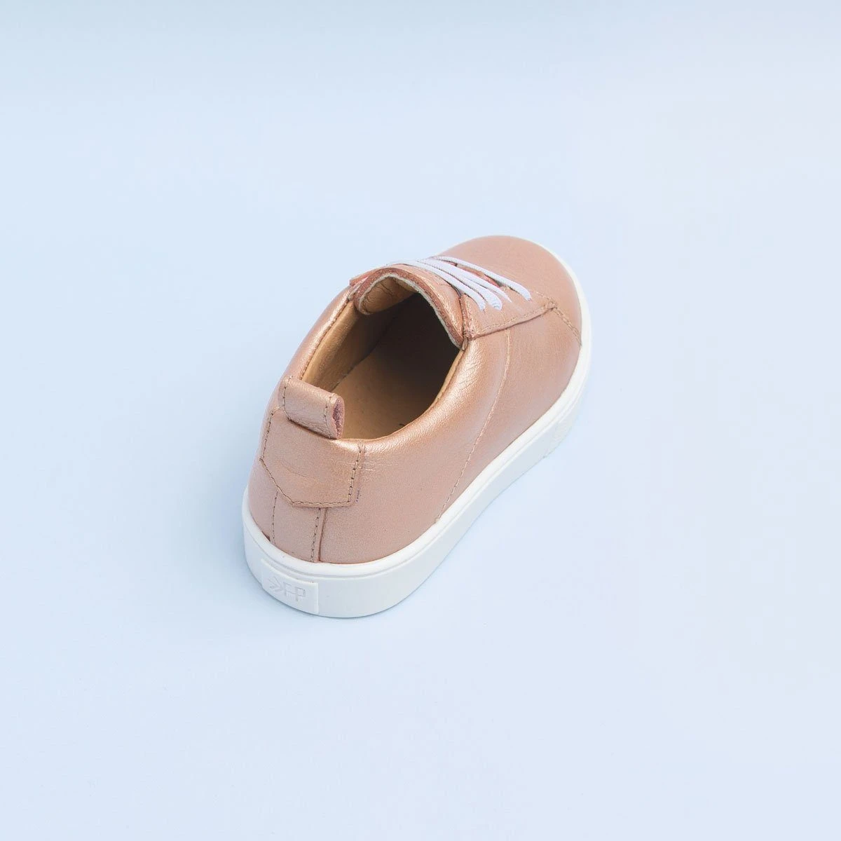 Rose Gold Classic Lace Up Sneaker 2 Rose Gold Classic Lace Up Sneaker - Image 2