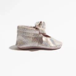 Rose Quartz Knotted Bow Baby Shoe II -Carter’s Store RoseQuartzKBM 2