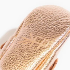 Rose Gold Moccasin Baby Shoe -Carter’s Store RosegoldClassic 4