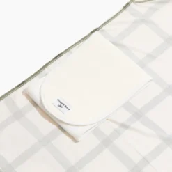 Sage Windowpane Swaddle II 10 Sage Windowpane Swaddle II -Carter’s Store SageWindowpaneSwaddle 4