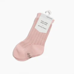 Blush Scalloped Knee High Sock -Carter’s Store SocksBlushScalloped 4