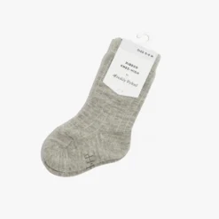 Heathered Gray Ribbed Tube Sock -Carter’s Store SocksHeatherGrayRibbed 4