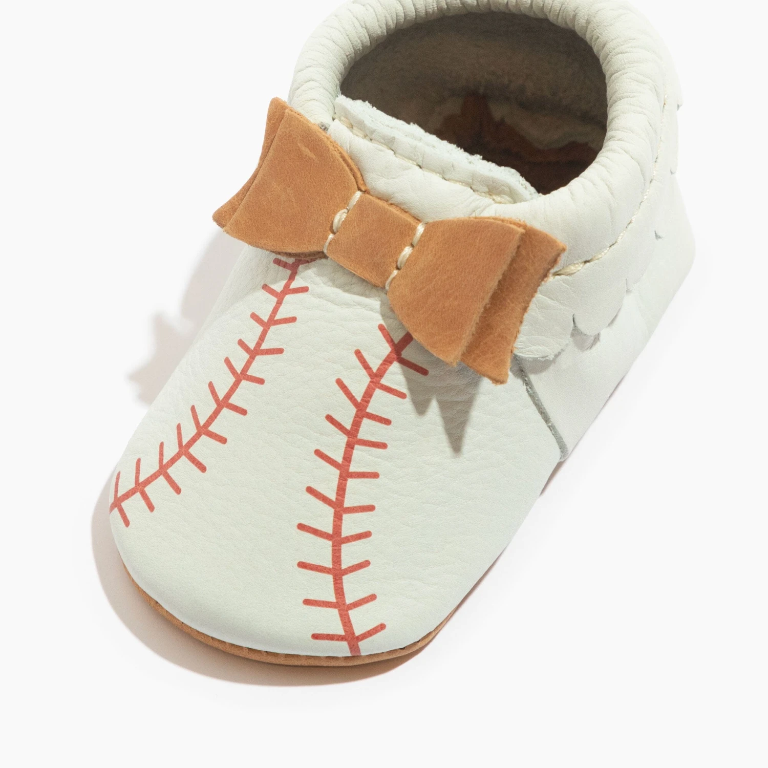 Spring Training Bow Baby Shoe 2 Spring Training Bow Baby Shoe - Image 2